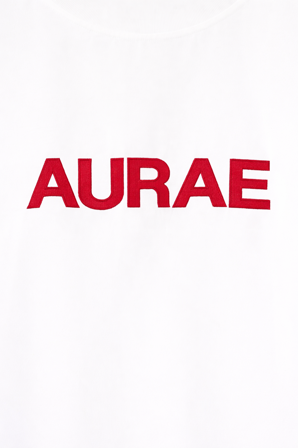 OVERSIZED TEE | WHITE/RED