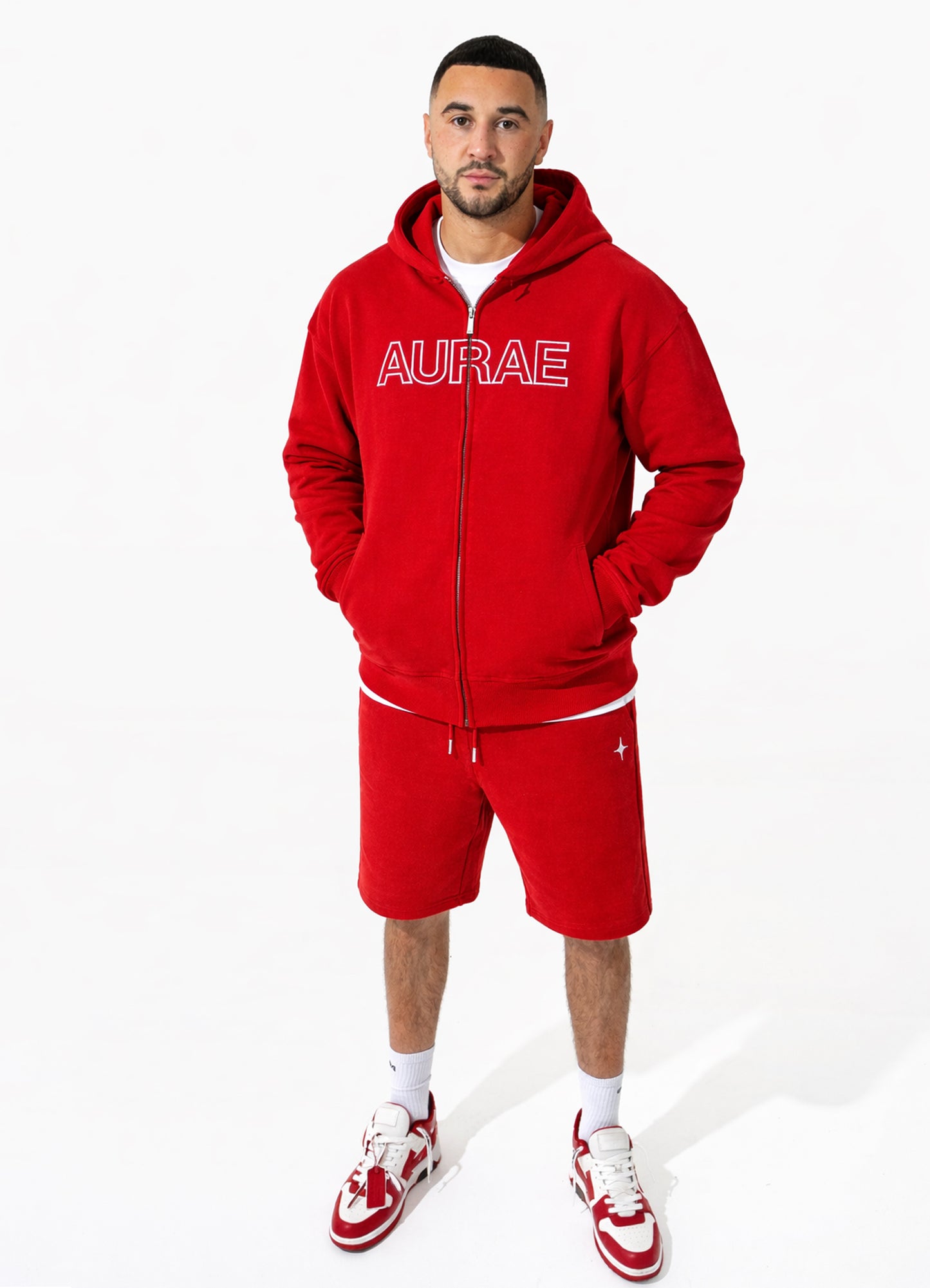 RELAXED SHORTS | RED