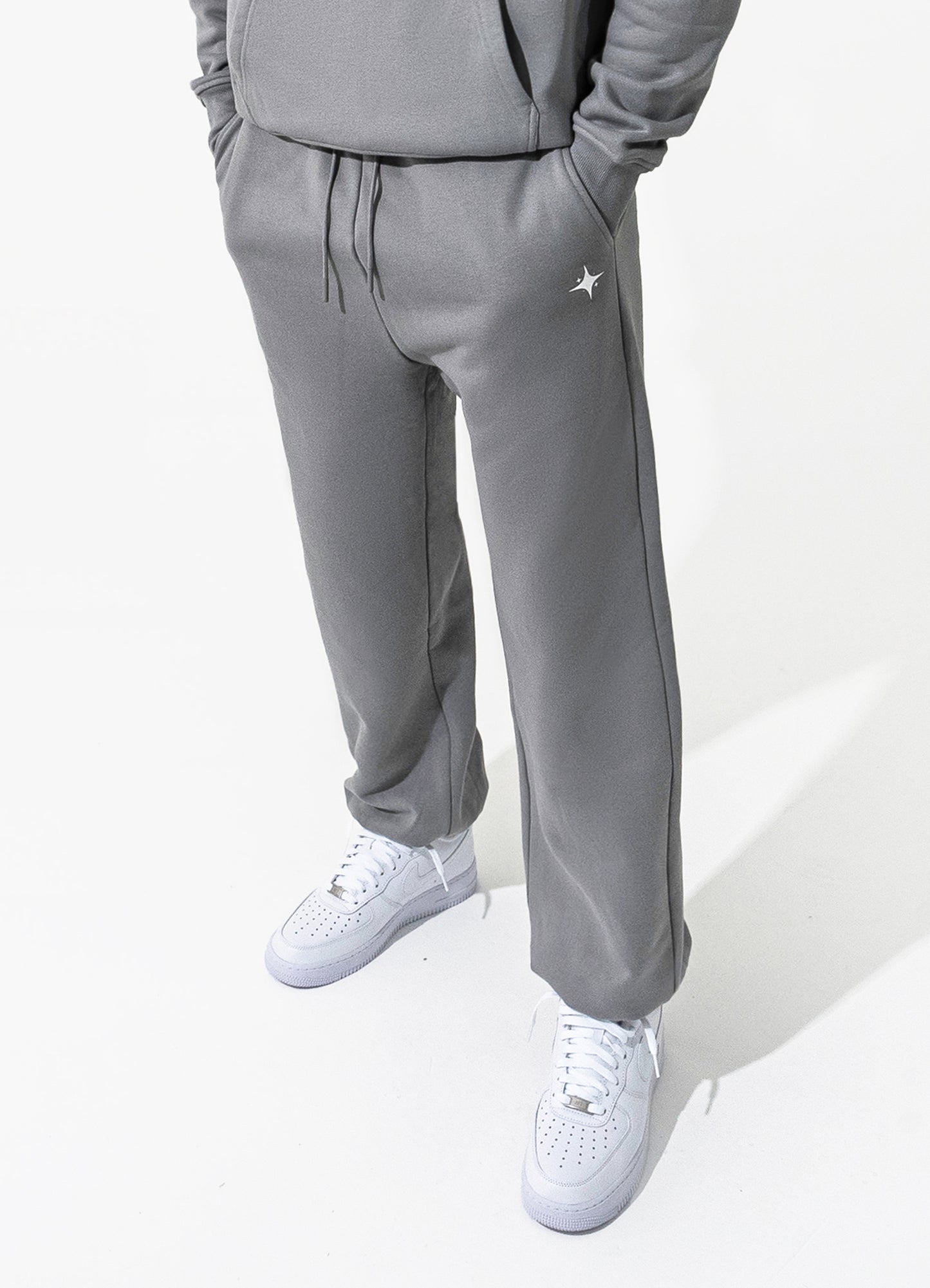 CUFFED JOGGERS | GREY