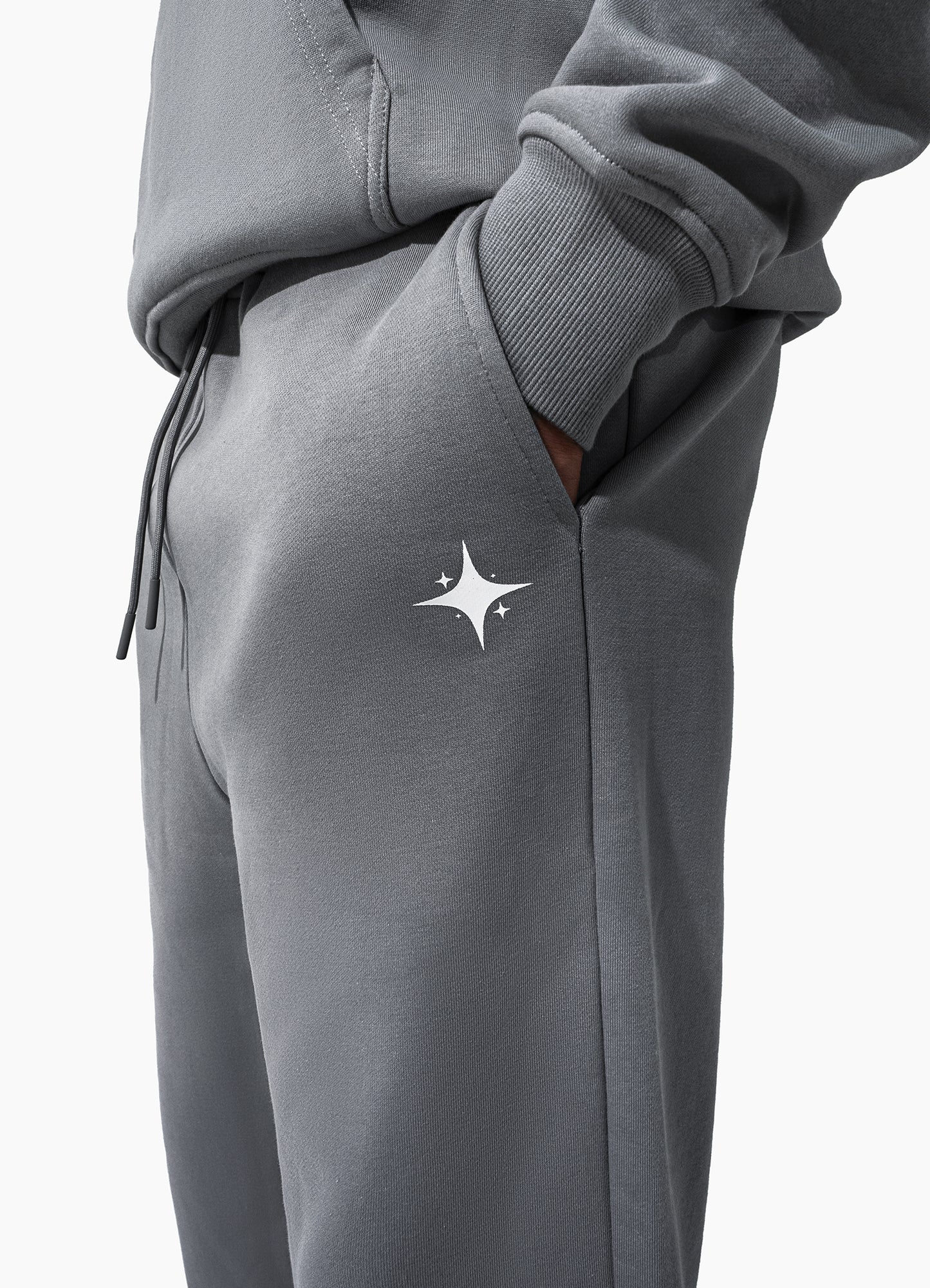 CUFFED JOGGERS | GREY